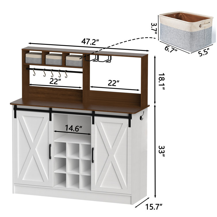 Gracie oaks bar deals cabinet